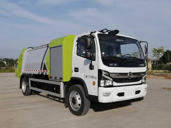 8方纯电动压缩车